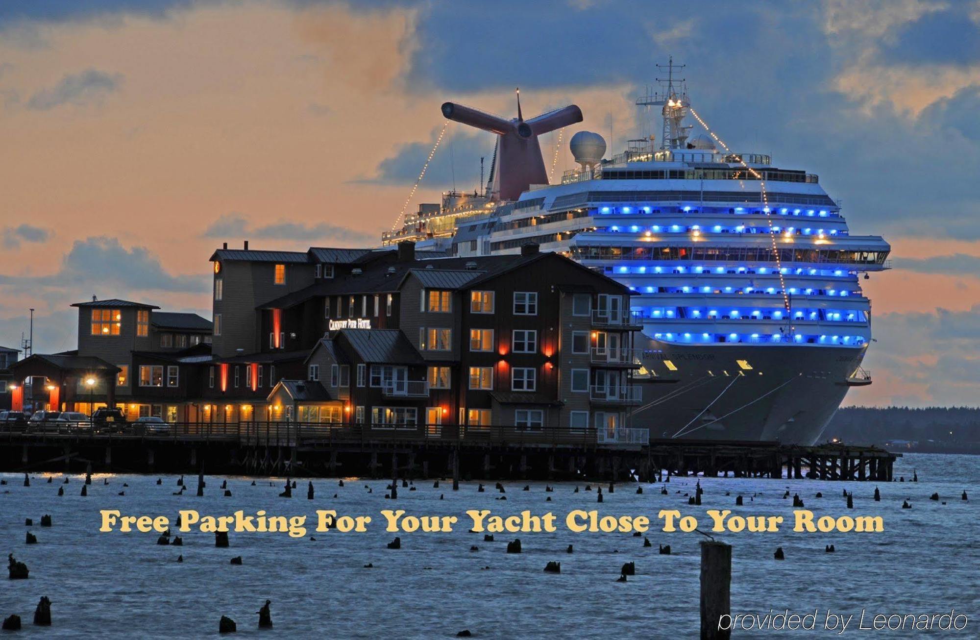 Cannery Pier Hotel & Spa Astoria Exterior foto